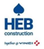 HEB Construction logo